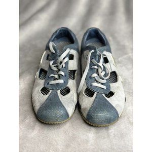 Merrell Relay Skip Canvas Leather Open Hiking womens shoes size 6.5 UK4